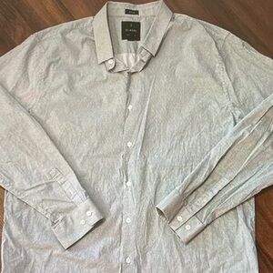 H&M Gray Button-Down Shirt